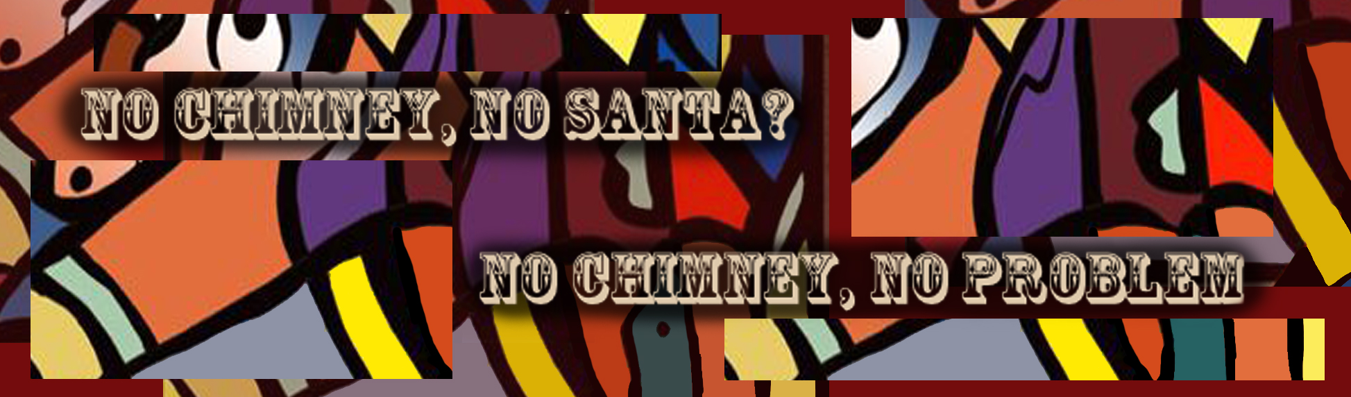 Header Banner for Santa's Keys, Illustrated Comic Strip by Scott C Durkin